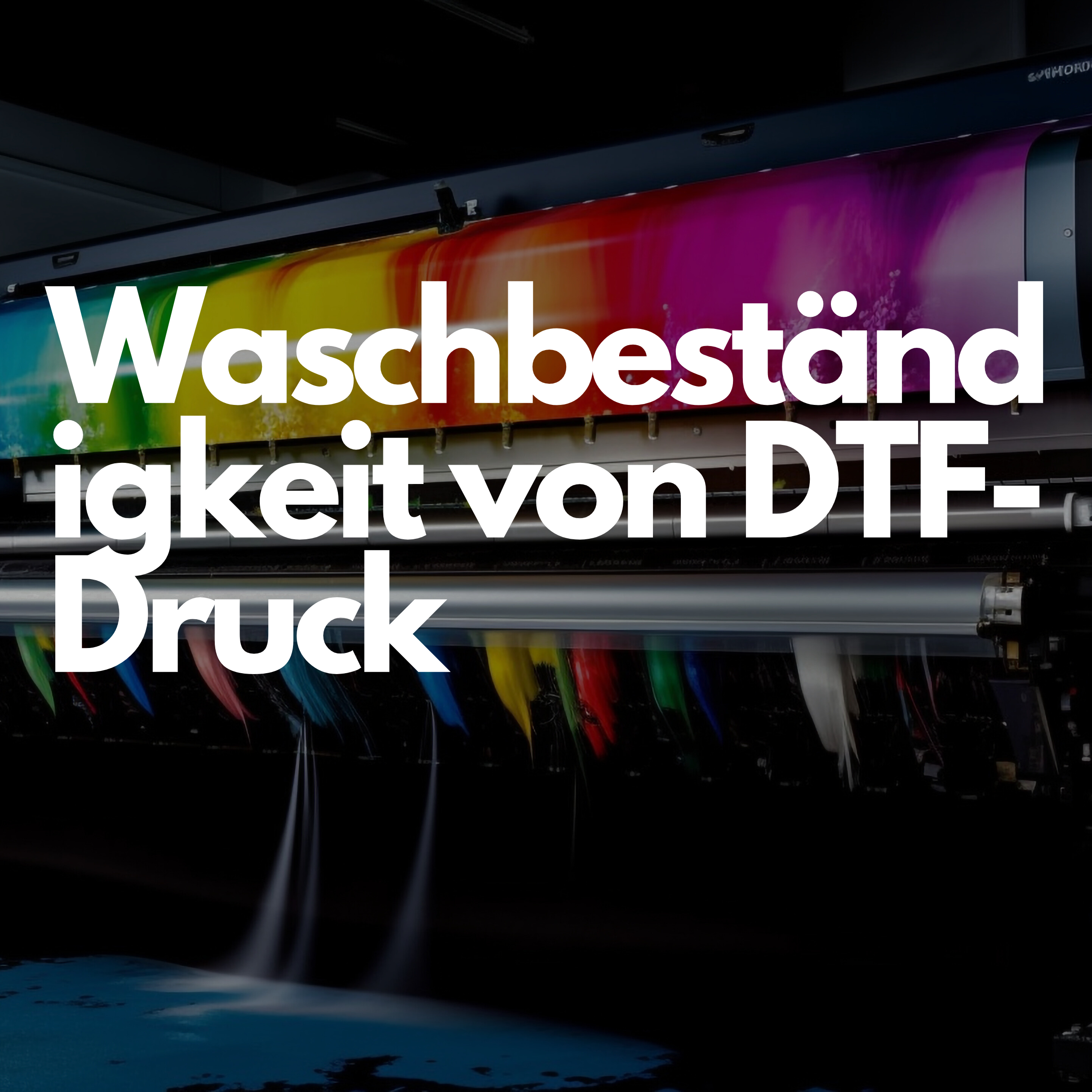 Waschbeständigkeit von DTF-Druck: Einflussfaktoren und Prüfverfahren