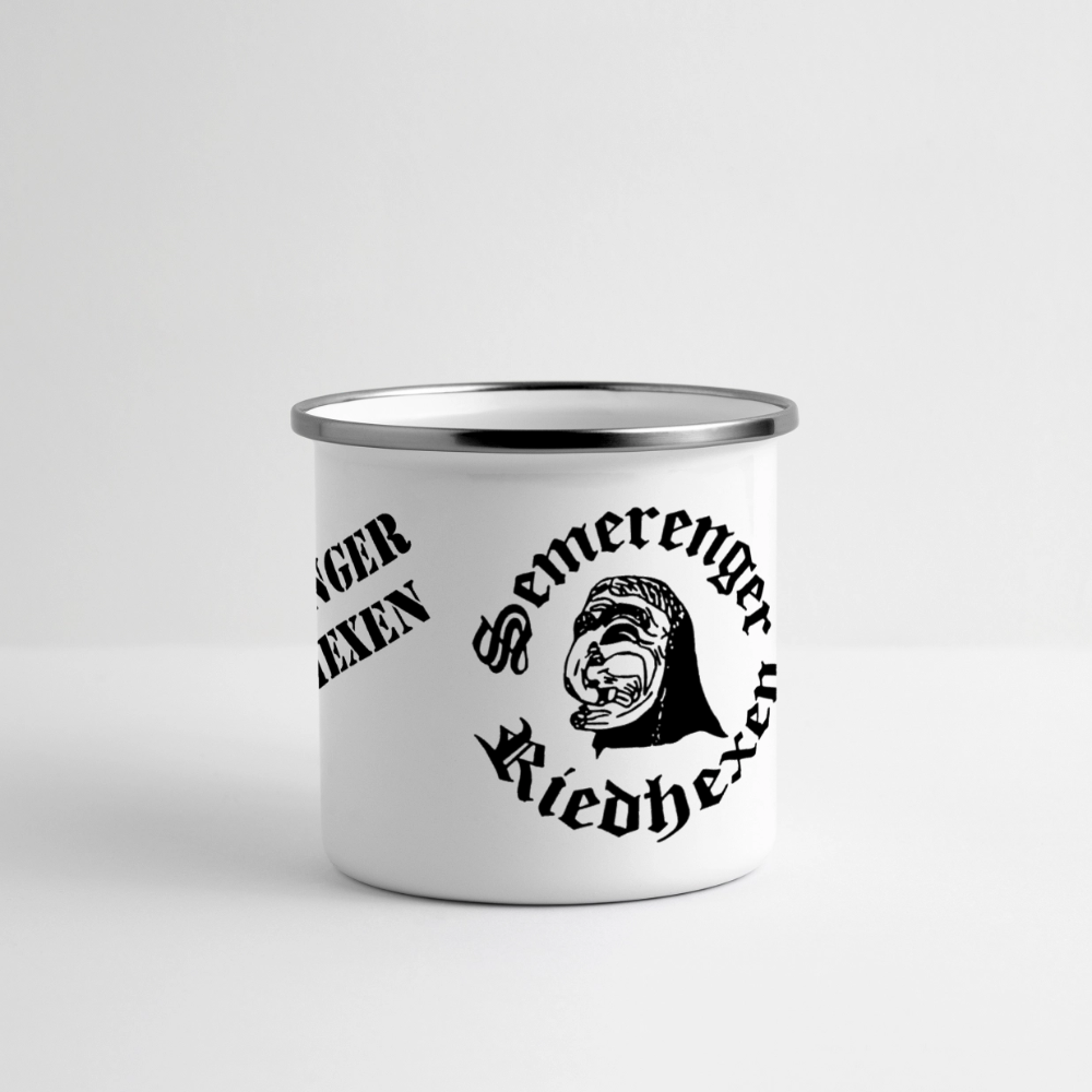 Semerenger Riedhexen Tasse Metall - Weiß