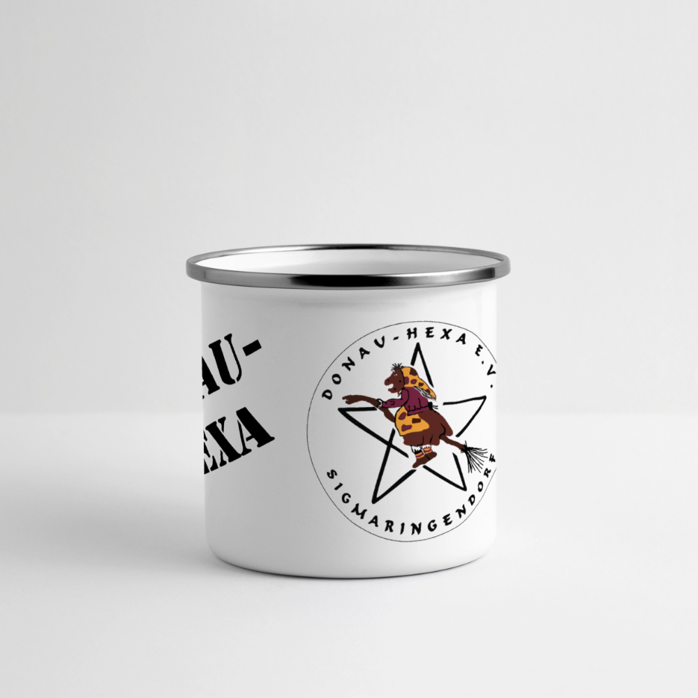Donauhexa Tasse Metall - Weiß