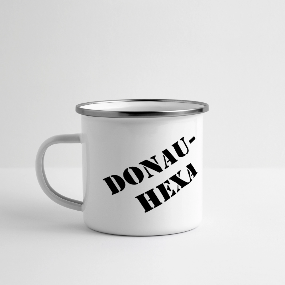 Donauhexa Tasse Metall - Weiß