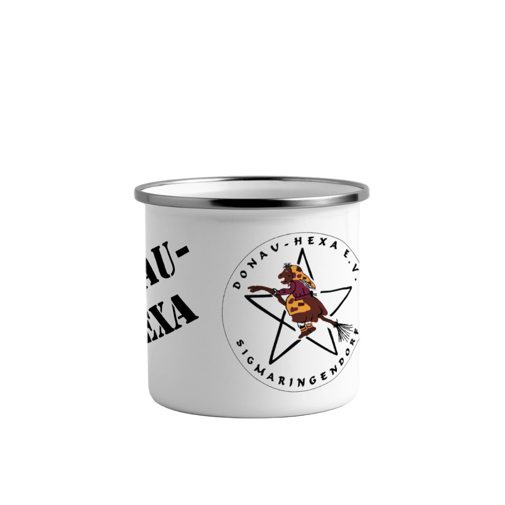 Donauhexa Tasse Metall - Weiß
